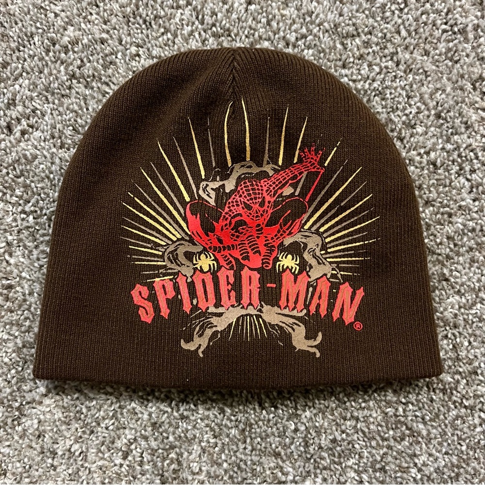 Marvel Y2K Unisex Spider Man Beanie Hat OS